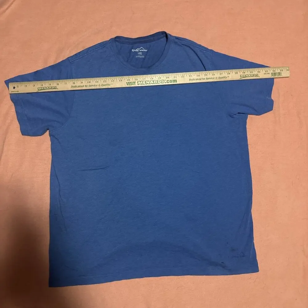 Eddie Bauer Men’s Blue T-shirt Size XXL